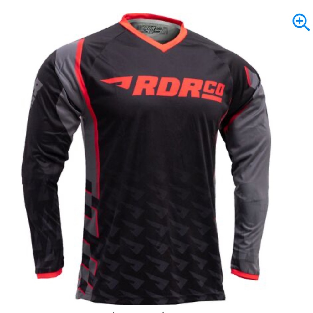Black and Red Fuse Jersey